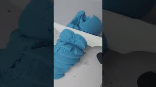 Very Satisfying and Relaxing Kinetic Sand ASMR drop and squish shorts viralvideo asmr [upl. by Coward]