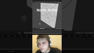 Noob vs Pro artist animating glass shatter blendertutorial blender blendercommunity blender3d [upl. by Anastasia40]