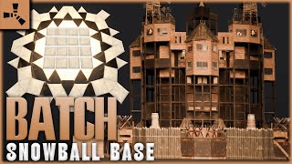 The Batch  Expanded 4 x 4 BASE  MASSIVE Raid COST  Easy amp Simple to BUILD RUST Base Designs 2024 [upl. by Nalid]