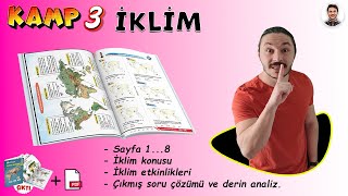 🌎 Dünya İKLİMLER Harita Bilgisi Çalışması 📌KAMP3 Kodlamalarla [upl. by Elletnahc]