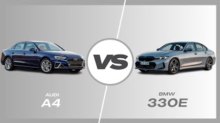 Audi A4 Vs BMW 330e [upl. by Aynatal]