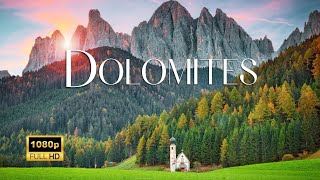 Dolomites Italy 4K • Scenic Relaxation Film with Peaceful Relaxing Music and Nature Video Ultra HD [upl. by Howell]