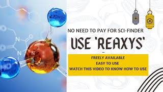 Reaxys  Freely available  A quick tutorial  No need to pay for Scifinder  English [upl. by Omsoc]