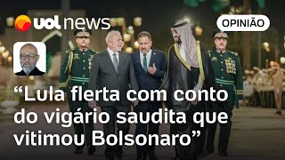 Lula encontra príncipe das trevas e flerta com conto do vigário que vitimou Bolsonaro diz Josias [upl. by Magdaia111]