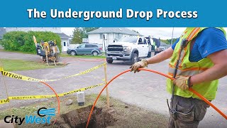 Fibre Drop Installation Video  CityWest [upl. by Tirza205]