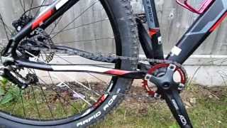 2013 marin bolinas ridge mtb bike 29er single speed conversion samsung wb100 [upl. by Deyes]