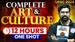 Complete Art amp Culture in One Shot  UPSC Prelims 2024  OnlyIAS ⚡ [upl. by Milla]