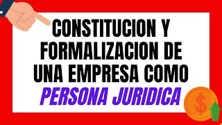 🚀COMO CONSTITUIR UNA EMPRESA EN EL PERÚ 2021 Constitución y Formalización de una empresa en el Perú [upl. by Scottie]