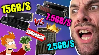 🛑 T705 vs 990 Pro vs Optane RAID BENCHMARKS 😱👑 DIRECT STORAGE [upl. by Antipus]