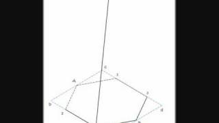 PIRÁMIDE HEXAGONAL EN PERSPECTIVA ISOMÉTRICAwmv [upl. by Jordanna766]