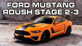 Ford Mustang Roush Potencia y Estilo con el Stage 2 y 3 [upl. by Neiman]