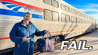 Amtrak Across America We Didnt Make It [upl. by Loren]