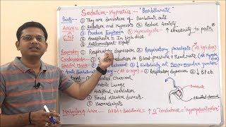 Sedative Hypnotics Part 03 Final  Classification amp Pharmacological Action of Barbiturate HINDI [upl. by Lenahtan760]