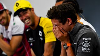 Some of the Lando Norris and Daniel Ricciardo funny moments [upl. by Shelah]