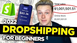 How To Start Shopify Dropshipping in 2023 FULL TUTORIAL [upl. by Aihsatal860]