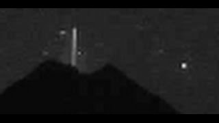 Colima Volcano  Cylinder UFO  15 Feb 2016 [upl. by Arsi]