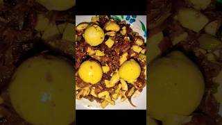 Boiled Egg Bhurji 40kviews viral [upl. by Renner]