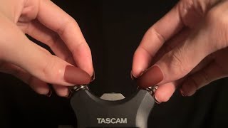 ASMR Mic Nail Tapping amp Scratching  TASCAM No Talking [upl. by Akyre617]