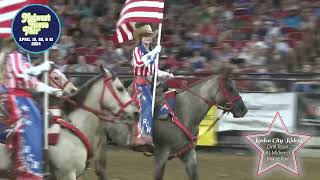 Rodeo City Riders Drill Team at Midwest Horse Fair [upl. by Lorolla]