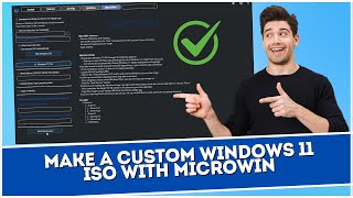 Make A Custom Windows 11 ISO with MicroWin [upl. by Attelahs255]