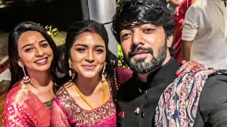 Shabana Aryan Wedding Reception 😍  Marriage Video  Sembaruthi Parvathi  Baakiyalakshmi Chezhiyan [upl. by Eremahs40]