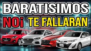 Top Los 7 Autos Más Confiables y Baratos que Puedes Comprar en 2024 RenaultloganKIAtoyotaETC [upl. by Belva969]