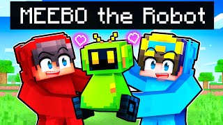 HOW I MET MEEBO The Robot In Minecraft [upl. by Lanfri]