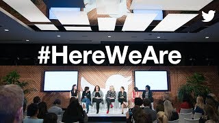 HereWeAre Twitter Panel at CES 2018 [upl. by Suaeddaht]