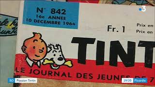 Tintin a 90 ans  Rencontre avec un quottintinophilequot de Senlis Oise [upl. by Queena]