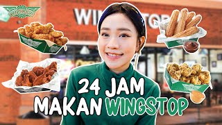 24 JAM MAKAN WINGSTOP [upl. by Nnylasor]