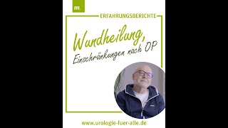 Wundheilung nach roboterassistierte OP [upl. by Wilek219]