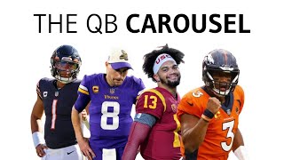 Predicting All 32 NFL Starting QBs For Next Season [upl. by Aylward949]