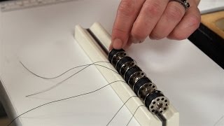 Magnetic Bobbin Holder Demo [upl. by Sharron]