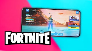 Samsung Galaxy S22 Plus FORTNITE Gameplay Test 🎮 Wie gut ist die Performance Deutsch [upl. by Leor]