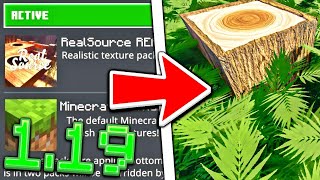 How To Get REALISTIC Textures For MCPE 119  Minecraft Bedrock Edition [upl. by Hahn]