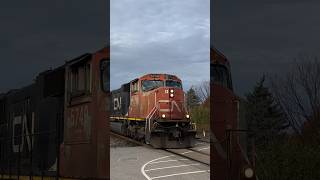 SD75I Horn Salute amp C449WL CN A435 at Mainway [upl. by Caine]