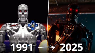 Evolution of TERMINATOR Games in 30 Years 19912025 [upl. by Grosberg]