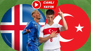 TÜRKİYE İZLANDA MAÇI CANLI İZLE [upl. by Dulcine602]