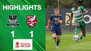 Highlights Farsley Celtic 11 Scarborough Athletic [upl. by Kalman66]