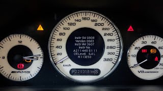 Mercedes E Class W211 How to check the oil level in a Mercedes W211 W219 CLS [upl. by Eednarb]