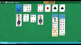 Klondike Adventure Final Challenge 20  Microsoft Solitaire [upl. by Mariellen]