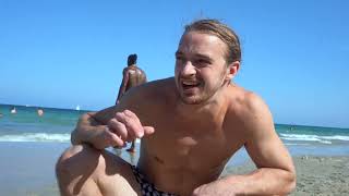 Training Flips On the Beach Of Alicante  Tricking Vs Ocean Which One Wins [upl. by Aehtna]