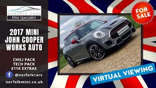 2017 Mini John Cooper Works Auto [upl. by Aniwde]