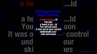 Shawn Mendes Heart Of Gold Karaoke Version Lyrics [upl. by Syramad]