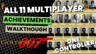 GoldenEye 007 Multiplayer Achievements [upl. by Oriel391]