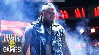 Aleister Black makes his imposing ring entrance NXT TakeOver WarGames WWE Network Exclusive [upl. by Reiss]