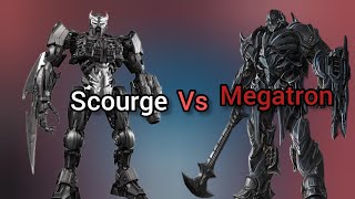 megatron vs scourge stopmotion animationstylefiptransformerstopmotionanimationstyletransformers [upl. by Notsob941]