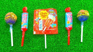 Satisfying video Asmr lollipops candy unboxing video Asmr and chocolate gummy candy [upl. by Izy792]