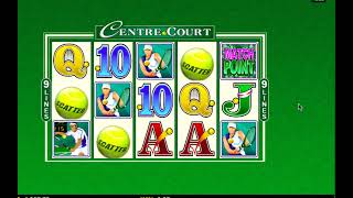 🎾 Centre Court Slot by Microgaming  Ace Big Wins Today 💥💰 [upl. by Arimak]