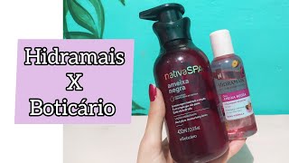 Ameixa Negra Boticário X Hidramais Se parecem Não compre antes de assistir [upl. by Yuk]